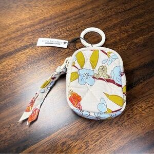 Vera Bradley Women’s Outlet Cotton Essential Bag Charm for AirPods Abuzz